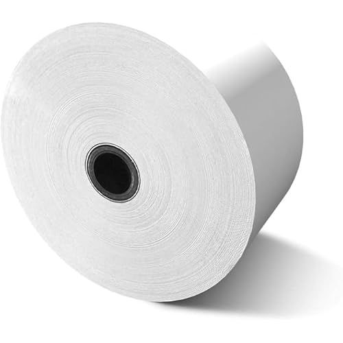 (4 Rolls - 1 Case) 3 1/8 x 815' heavy thermal paper - nautilus hyosung halo - 80 GSM ATM Special Thermal Paper Rolls - BuyRegisterRolls