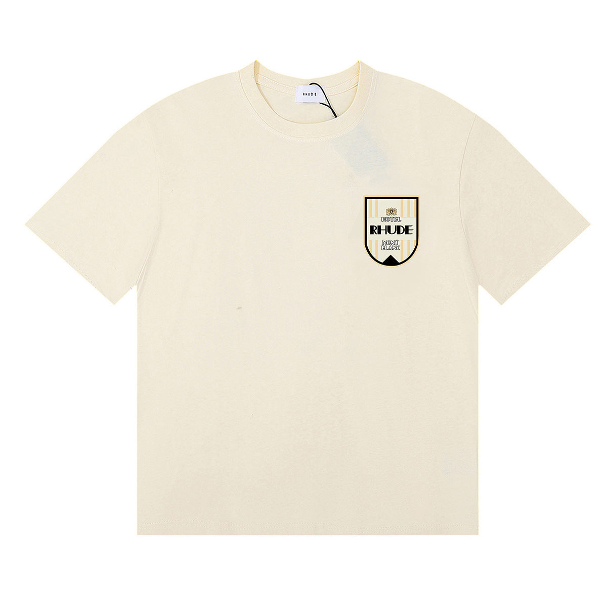 Rhude T-shirt Ski Theme Letter Print Short Sleeve T-shirt