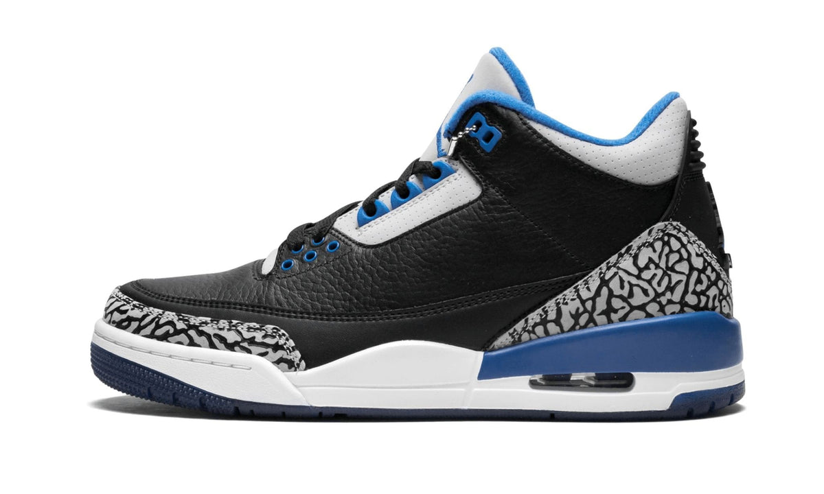 Air Jordan 3 Retro "Sport Blue" Sneakers